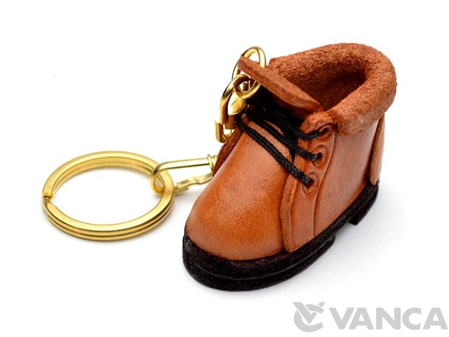 楽天遊び心あふれる革小物 VANCA登山靴 キーホルダー【レザー 本革 VANCA バンカクラフト革物語 国産 ハンドメイド 贈り物 即納】