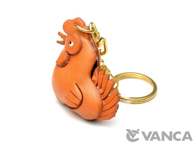 ニワトリ キーホルダー【レザー 本革 VANC...の紹介画像2