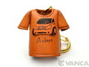 ベンツ Tシャツ キーホルダー【レザー 本革 VANCA バンカクラフト革物語 国産 ハンドメイド 贈り物 即納】
