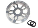 【BMX スプロケット】 COLONY (コロニー) Menace Guard Sprocket シルバー 28T