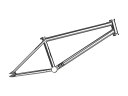 yBMX Xg[g t[z STRESS Hype frame (|bV) TT20.88