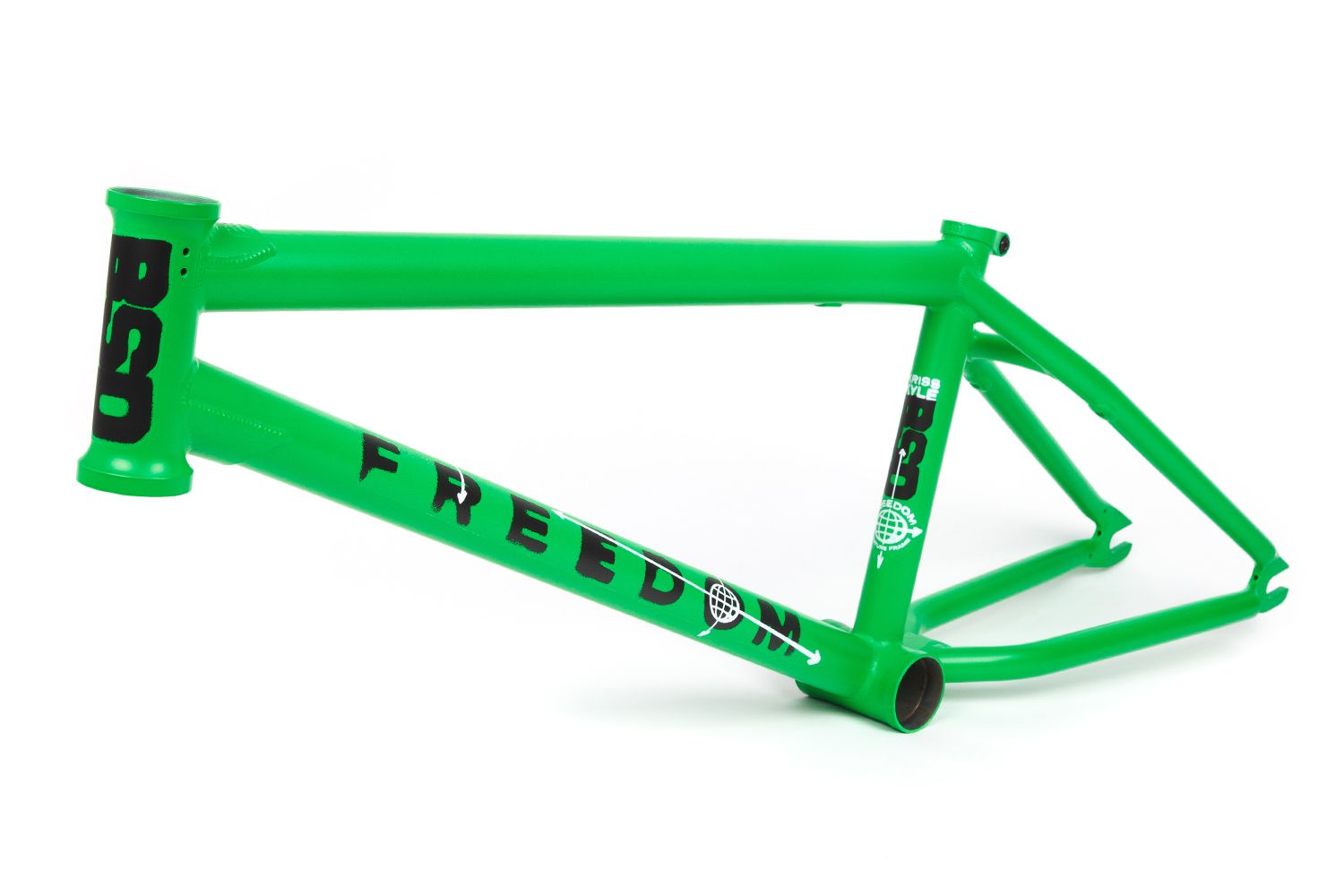 【BMX ストリート フレーム】 BSD FREEDOM FRAME カワサキグリーン TT20.2”