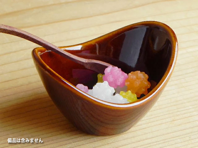 ウイング プチボウル 8cm アメ色訳あり/食器/業務用/アウトレット