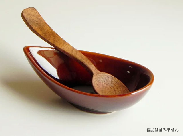 キュートなサイズ飴色リーフボウル S 12cm 訳あり/アウトレット/業務用/カフェ食器