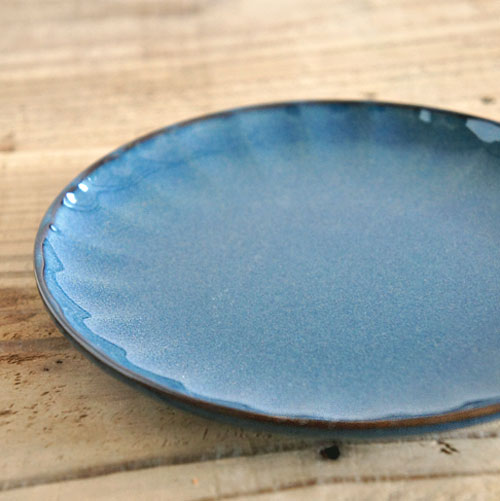 乐天商城 - オプラート カフェ 　ソーサー　蒼(あお)　/TOJIKI TONYA