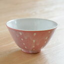 シード　茶碗：ピンクTOJIKITONYA/夫婦/ペア/和食器