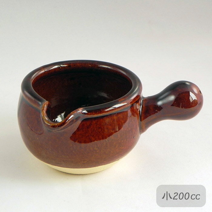 伊賀あたため鍋 アメ 小TOJIKI TONYA/耐熱食器/直火ok/オーブンokカフェ食器/おしゃれ/ミルクパン/片手鍋