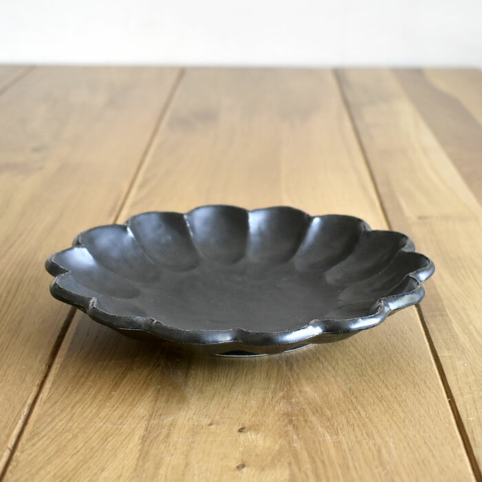 KIKKA リンカ 黒練 21プレート中皿/カ...の紹介画像3