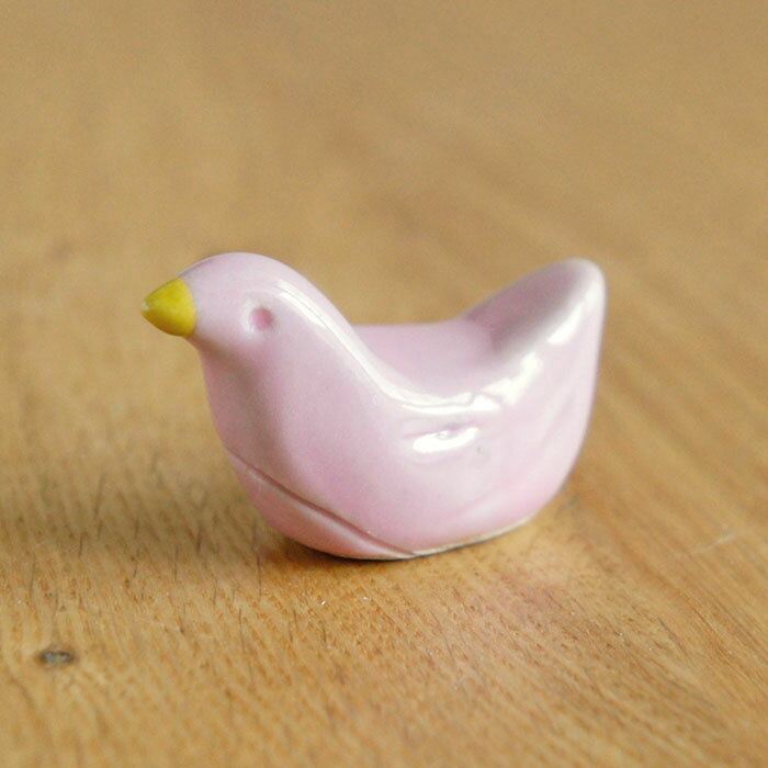 乐天商城 - 箸置き　小鳥：桃TOJIKITONYA/はしおき/鳩/レスト