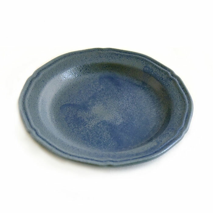 豆皿（予算3000円以内） アンティーク小皿：ライン　青TOJIKITONYA/小皿/豆皿