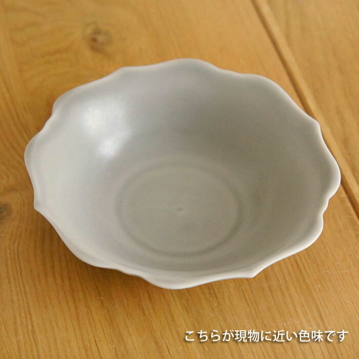 TOJIKI TONYA　輪花(リンカ)　取鉢：濃灰小鉢/のサムネイル