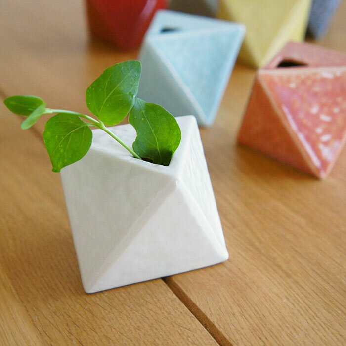 一輪挿し Cube キューブ花瓶/フラワーベース/花器 [2]