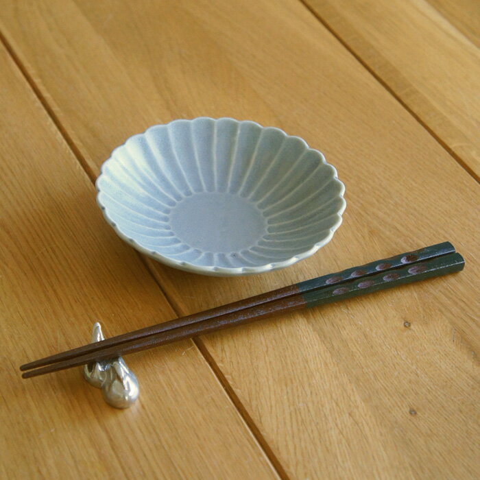 TOJIKI TONYA 菊花小皿:グレー取り皿の紹介画像2
