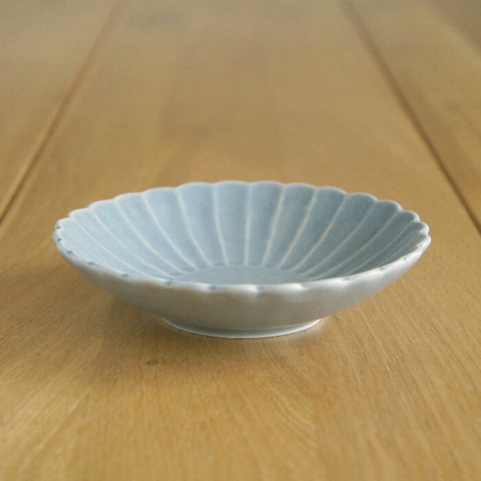 TOJIKI TONYA 菊花小皿:グレー取り皿の紹介画像3