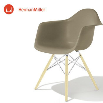 イームズ アームシェルチェア DAW スパロー クロームベース ホワイトアッシュ［DAW. 47 A2 9J E8］【Herman Miller ハーマンミラー 正規品】