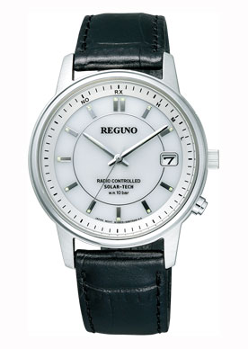 腕時計 メンズ レグノ REGNO 電波 ソーラー 腕時計 RS25-0325H 送料無料