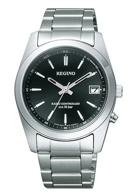 腕時計 メンズ レグノ REGNO 電波 ソーラー 腕時計 RS25-0483H 送料無料