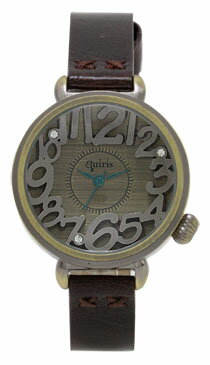 J-AXIS ウォッチ レディース腕時計 アンティーク調 ブラウン HL70-BR
