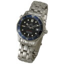【OMEGA】 オメガ 腕時計 シーマスター 2223.80 300m防水 ブルー ボーイズ 送料無料