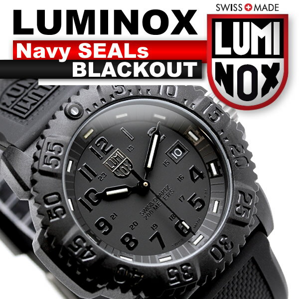 ルミノックス LUMINOX メンズ 腕時計 ネイビーシールズ ブラッ･･･