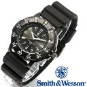 [正規品] スミス＆ウェッソン Smith & Wesson スイス トリチウム ミリタリー腕時計 SWISS TRITIUM SPORT WATCH BLACK…