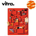 【vitra正規品／収納家具の名作／壁面収納】Vitra（ヴィトラ） ウーテンシロ 1（Uten.Silo I）レッド