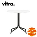Vitra（ヴィトラ） ベルヴィルラウンドテーブル（Belleville Round Table）Φ796 インドア用 メラミンホワイト天板