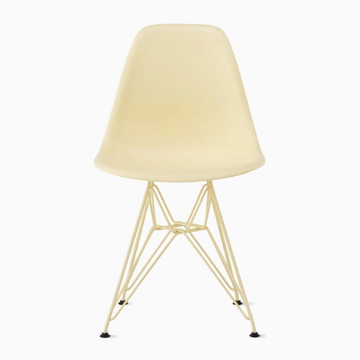 【ハーマンミラー正規品/5年保証/イームズチェア/本物/ミッドセンチュリー/北欧インテリア/名作椅子/ダイニングチェア】イームズ サイドシェルチェア DSC パウダーイエロー《 Herman Miller(ハーマンミラー)× HAY 》[DSC.PDYE8] [3]
