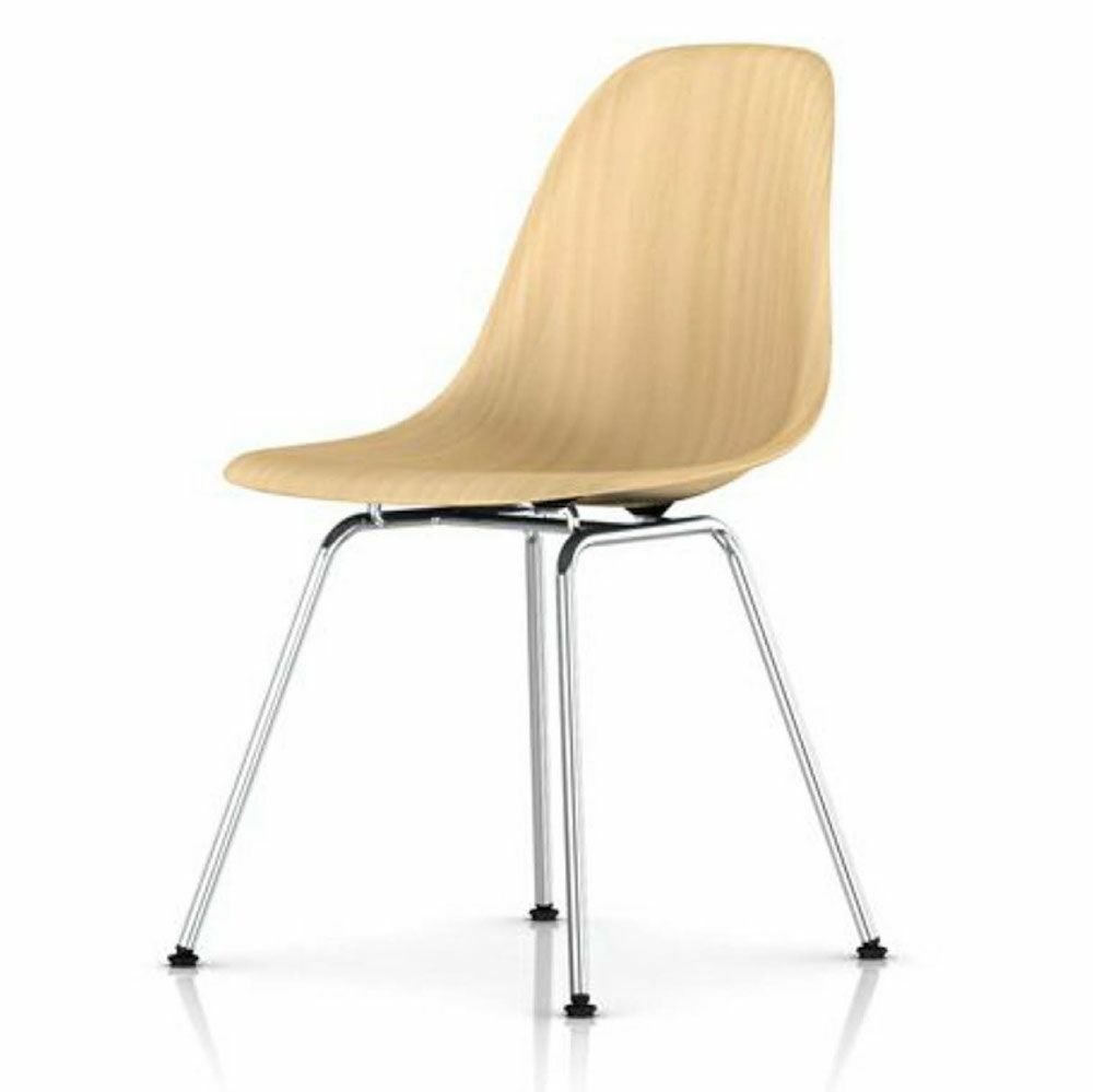 商品スペック サイズ 幅46.5　奥行55.0　高さ81.0cm 座面高:41.0cm 素材 シェル：ホワイトアッシュ レッグ：スチール（トリバレントクローム仕上げ） その他 ハーマンミラー社の正規商品です。 5年間の保証が付きます。ご注文...