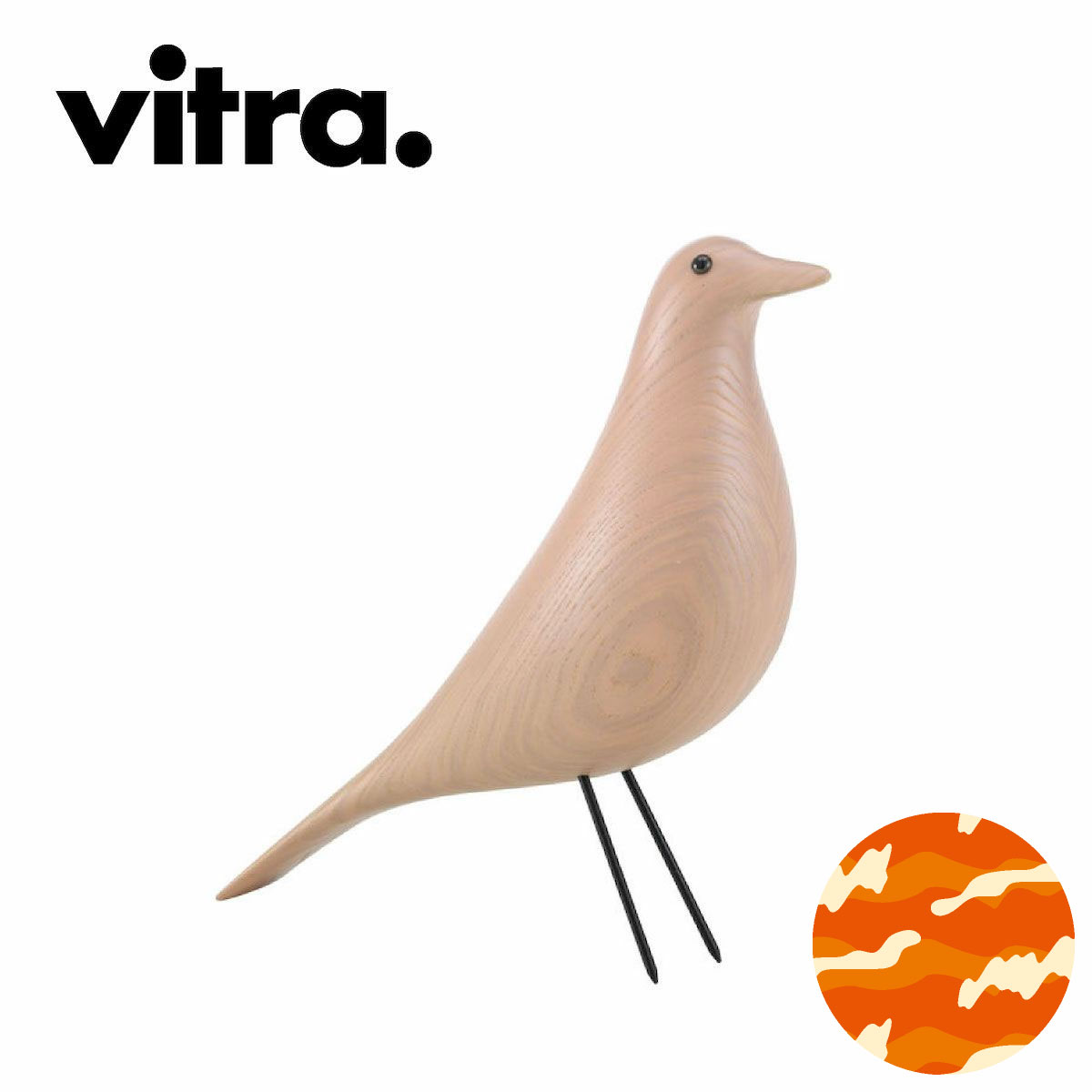 Vitra（ヴィトラ） イームズ ハウスバード ペールローズ （Eames House Bird Pale ...