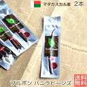 ポイントUP!マダガスカル産 バニラビーンズ 【2本16~18cm】 オーガニック ECOCERT グルメ ブラック パティシエ用 5g前後ブルボン バニラエッ...