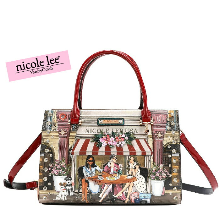 ニコールリー nicolelee ニコールリー SS16940 Sisters Secret シークレットバッグ ハンドバッグ ショルダーバッグ 綺麗め お洒落 レディース バッグ 鞄 大容量 高見え ヴィーガンレザー デザインバッグ 個性的 アメリカブランド 20代 30代 40代 50代 60代