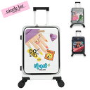 nicolelee ニコールリー HC4020 ストライプキャリー キャリーケース スーツケース 4輪 旅行 1泊 2泊 綺麗め レディース バッグ 鞄 大容量 高見え ヴィーガンレザー デザインバッグ 個性的 アメリカブランド 20代 30代 40代 50代 60代
