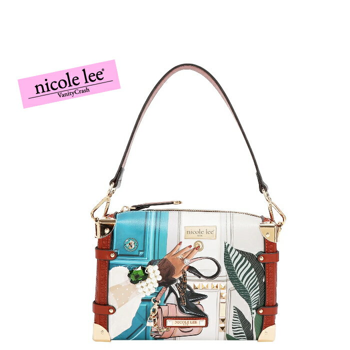 樂天商城 - nicolelee ニコールリー EMO17410 EMOTION ハンドバッグ ショルダーバッグ レディース バッグ 大きめ 通勤 鞄 大容量 高見え ヴィーガンレザー　デザインバッグ 個性的 アメリカブランド 20代 30代 40代 50代 60代