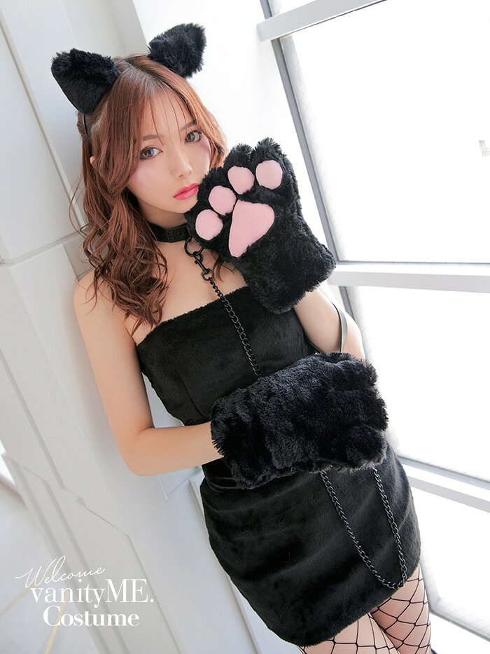 コスプレ黒猫 ねこ 猫 仮装 黒 キャットコスプレ クロネコ コスプレ 女子 男ウケ ...