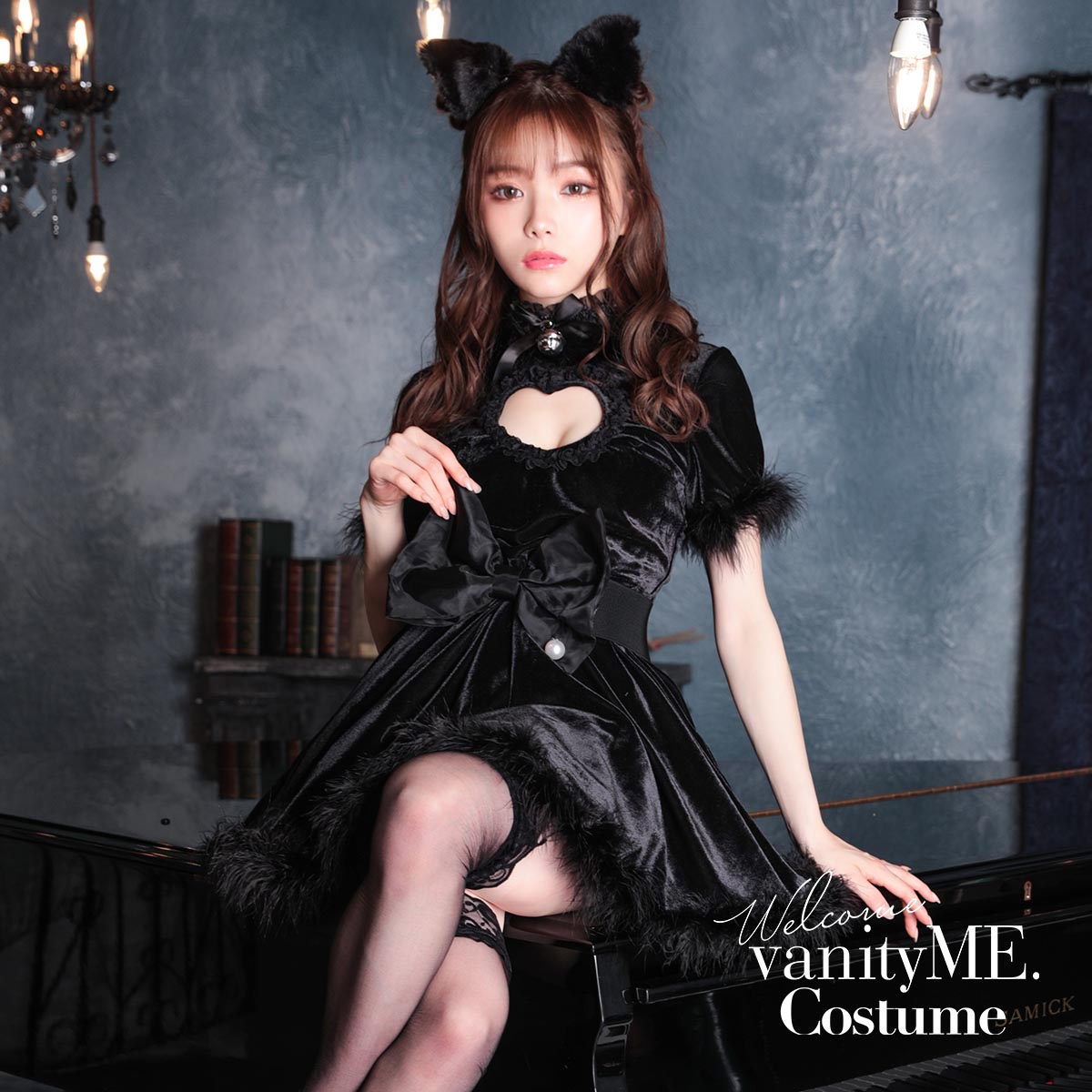 楽天市場】猫 コスプレ(ドレスのシルエットミニドレス)の通販 楽天市場】猫 コスプレ(ドレスのシルエットミニドレス)の通販