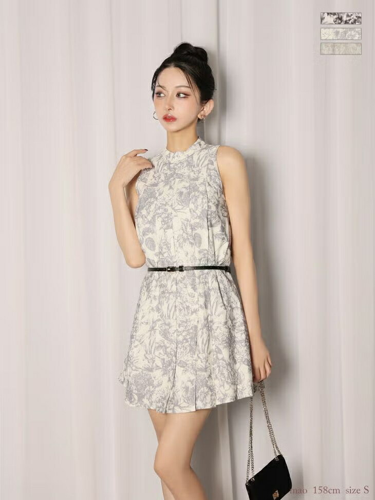 樂天商城 - Les fetes de fleurs レフェットデフルール【XSサイズあり】 belle bloom mini dress LF4613