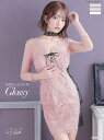【SALE】 キャバドレス ミニ 大人 高級キャバドレス ミニドレス クラブ ワンピース Glossy ROBE de FLEURS ローブドフルール グロッシ...
