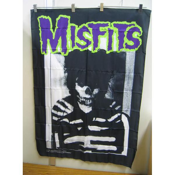 ミスフィッツ ポスター テキスタイルフラッグ 【MISFITS】 ミスフィッツ 通販 楽天 販売 プレゼント イ..