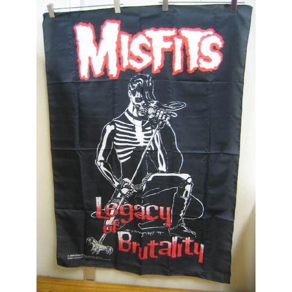 テキスタイルフラッグ ミスフィッツレガシー ポスター【MISFITS　LEGACY】Y ミスフィッツレガシー 通販 楽天 販売 プレゼント インテリア おしゃれ 内装 リフォーム ショップ 店舗 居酒屋 バー 飲食店 新店 新居 アート 模様替え