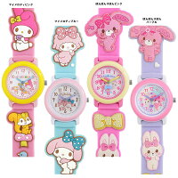 キッズリストウォッチ1800サンリオハローキティマイメロディぼんぼんりぼん腕時計マイメロキティ水色パープル紫赤ピンクかわいい腕時計キッズジュニア女の子ベルトキャラクターグッズ通販子供女の子プレゼントギフト幼稚園ラバー