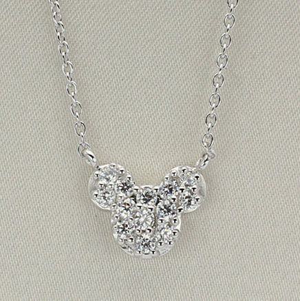 楽天バニティスタジオ 傘 キッズディズニー シルバーネックレス　ミッキー ジルコニア 小 9000 ペンダント アクセサリー Disney プレゼント ギフト 通販 楽天 可愛い かわいい レディース ジルコニア ディズニー ネックレス ミッキー ネックレス　誕生日　　記念日