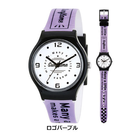 女の子へのプレゼントにおすすめ おしゃれなデザインの腕時計 ゆめかわ ロゴウォッチ 女の子 Vl21 1800 腕時計 リストウォッチ ゆめかわいい 夢かわいい ハート リボン パステルカラー ティーンズ パープル かわいい おしゃれ ジュニア ブラック ギフト ガールズ