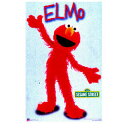 セサミストリート　エルモキャラクターポスター《SESAMI STREET　ELMO》USサイズ　通販 ...