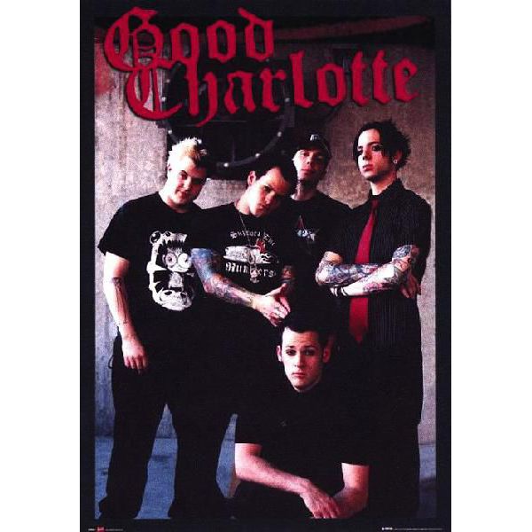 グッドシャーロット ポスター GOOD CHARLOTTE グッドシャルロット メンバーショット グッシャー パンクロックバンド パンク ロック アメリカ US PUNK 90年代 00年代 バンド ポスター かっこいい おしゃれ ライブ フェス インテリア ショップ 人気 居酒屋 男性 内装 店舗 人物