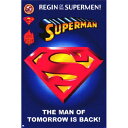 スーパーマン 映画 洋画 ポスター【SUPER MAN】通販 楽天 販売 アメコミ ロゴ DCコミックス ロゴ アイコン インテリア おしゃれ 内装 リフォーム ショップ 店舗 居酒屋 バー 飲食店 新店 新居 アート 模様替え