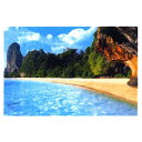 風景写真 ポスター シークレットラグーン 海 浜辺 入り江 島 写真 通販 楽天