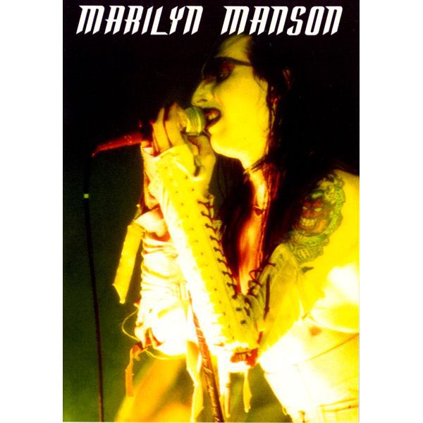 マリリン・マンソン【Marilyn Manson】ポストカード　通販　　プレゼント
