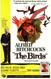 ヒッチコックの鳥 映画ポスター【THE BIRDS】Lサイズ 通販 楽天 販売 プレゼント インテリア おしゃれ 内装 リフォーム ショップ 店舗 居酒屋 バー 飲食店 新店 新居 アート 模様替え 動物