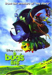 ディズニー＆ピクサー　バグズライフ映画 ポスター【A BUG'S LIFE】Lサイズ　通販　楽天　販売　　プレゼントのサムネイル